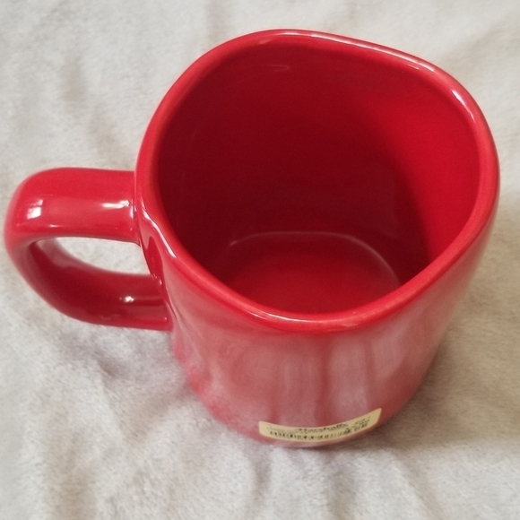 Rae Dunn Believe Christmas Seasonal Holiday Coffee Mug. Red w/ White Letters NWT - Picture 3 of 4